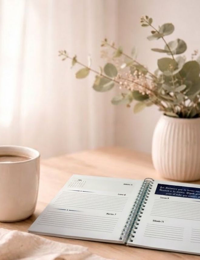 Agenda (Tamaño A5 / Semana Vista Vertical)