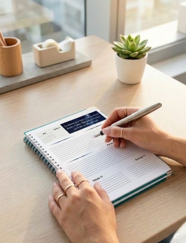 Agenda (Tamaño A5 / Semana Vista Vertical)