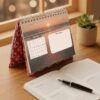 Calendario de Sobremesa (Tamaño A6 / Mes Vista)