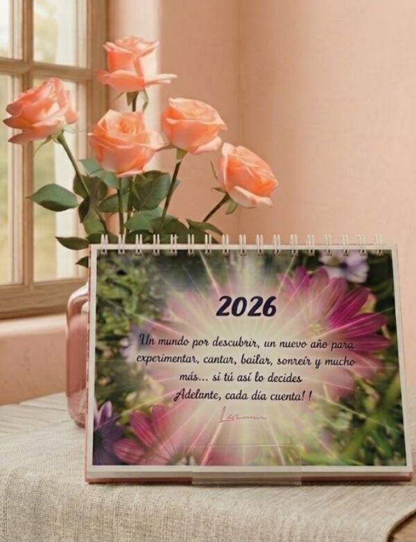 Calendario de Sobremesa (Tamaño A6 / Mes Vista)
