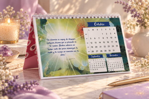 Calendario de Sobremesa (Tamaño A5 / Mes Vista)