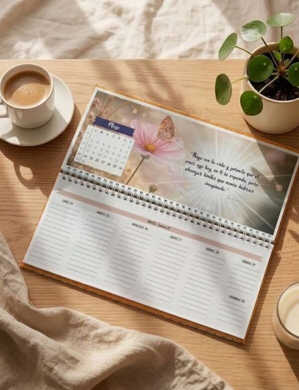 Agenda Semana Vista Apaisada (Tamaño 30,2 × 13,5 cm)