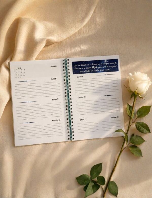Agenda (Tamaño A5 / Semana Vista Vertical)