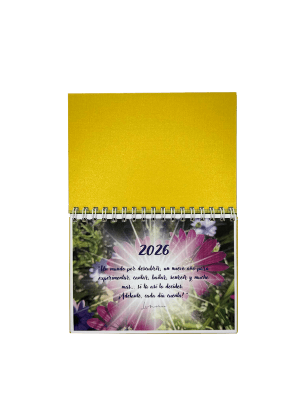 Calendario de Sobremesa (Tamaño A6 / Mes Vista)